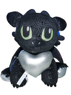 NEW Build-A-Bear Toothless 25th Anniversary Plush How To Train Your Dragon Rare